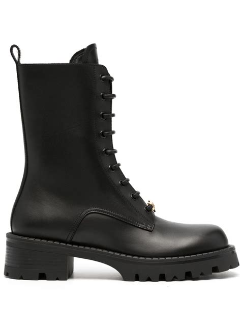 versace vagabond lace up army.